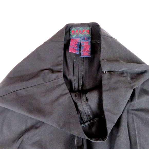 RALPH RALPH LAUREN reinforced knees side zip ankle zip nylon blend pants - Picture 4 of 6